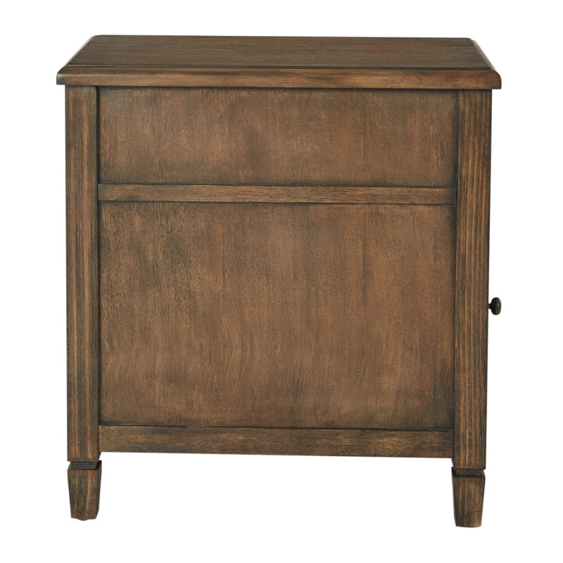 August Grove® Zahara End Table with Storage and BuiltIn Outlets & Reviews Wayfair